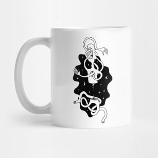 tangled legs Mug